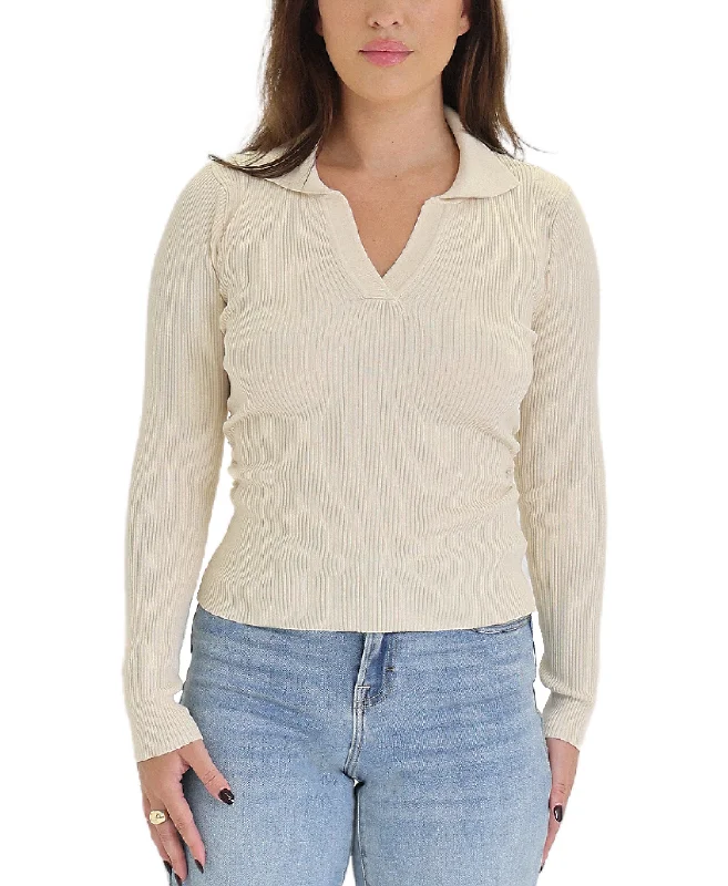 Ribbed Top w/ Cinche Waist Elegant Simplicity Wardrobe