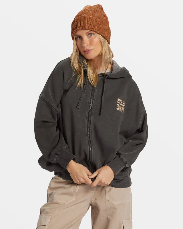 Billabong Riptide Zip Hoodie - BLACK SANDS Best Sellers