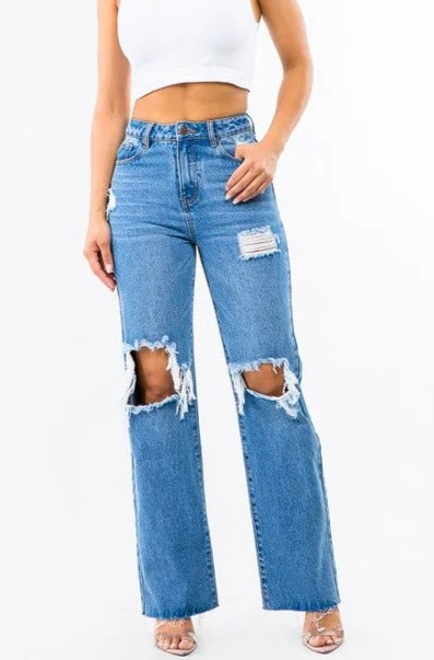 High Rise Wide Leg Jean Effortless Everyday Wear