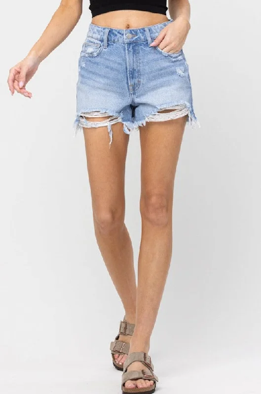 Mid Rise Distressed Shorts Shop Our Looks