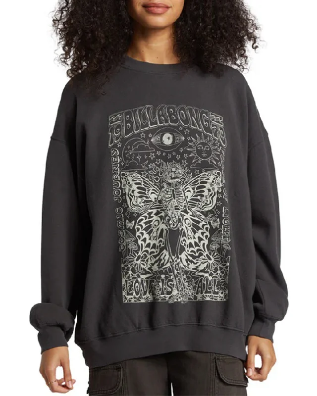 Billabong Ride In Oversized Crewneck Sweatshirt - BLACK SANDS 5 Fashionista Favorites