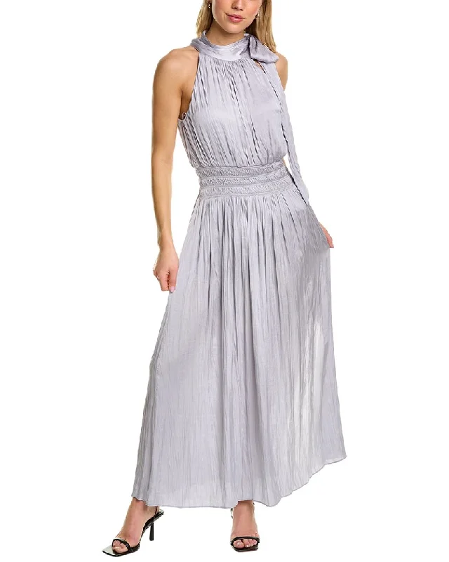 BCBGMAXAZRIA Smocked Maxi Dress Anniversary Sale