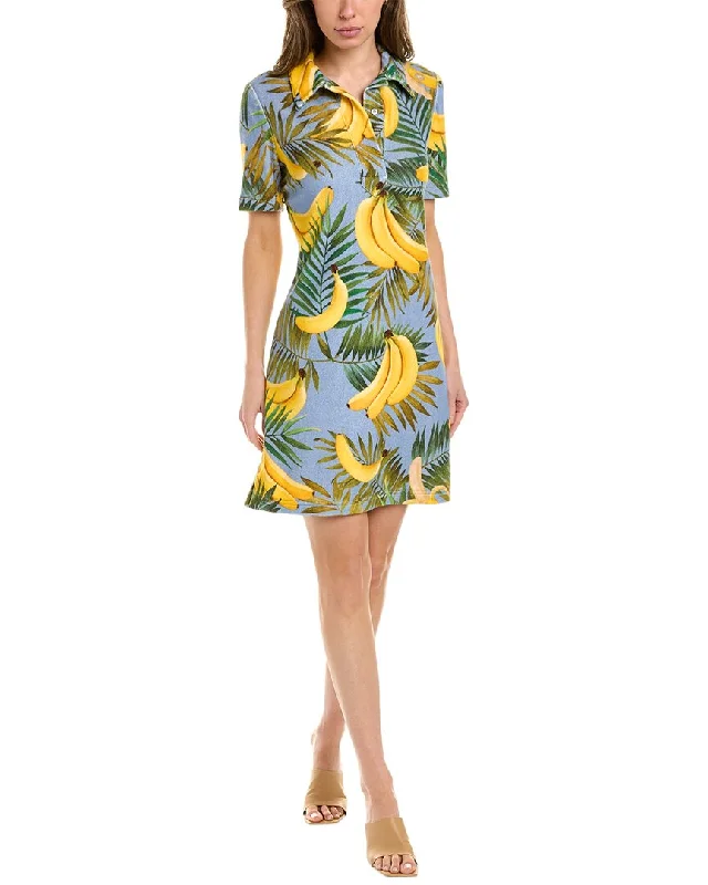 Oscar de la Renta Terry Cloth Shift Dress Hot Deals